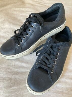 Born Black Leather  Sneakers